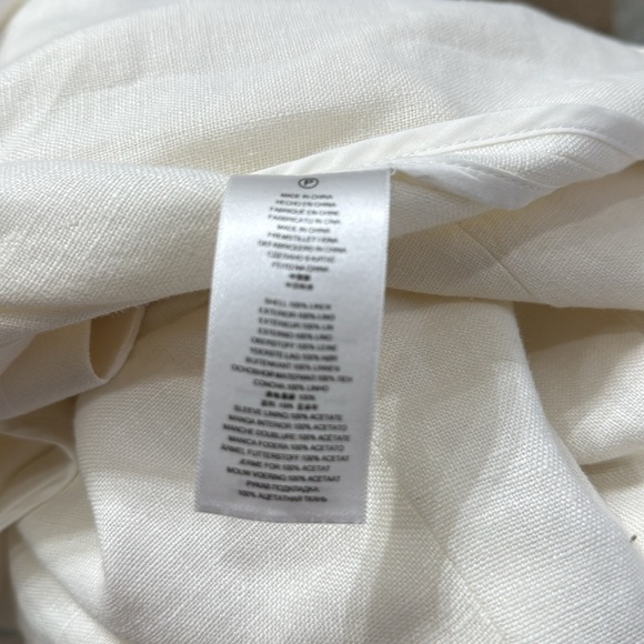 Michael Kors Linen Plus Size Blazer Size 22W - Picture 3 of 5